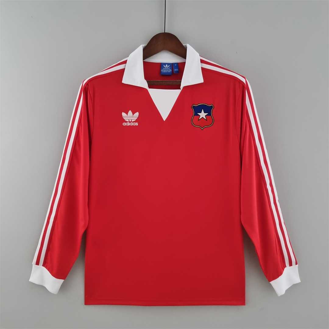 AAA Quality Chile 1982 Home Long Soccer Jersey
